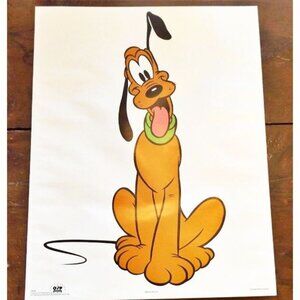 Pluto Disney Character Poster By OSP Publishing Pluto Solor 28-090 16 x 20